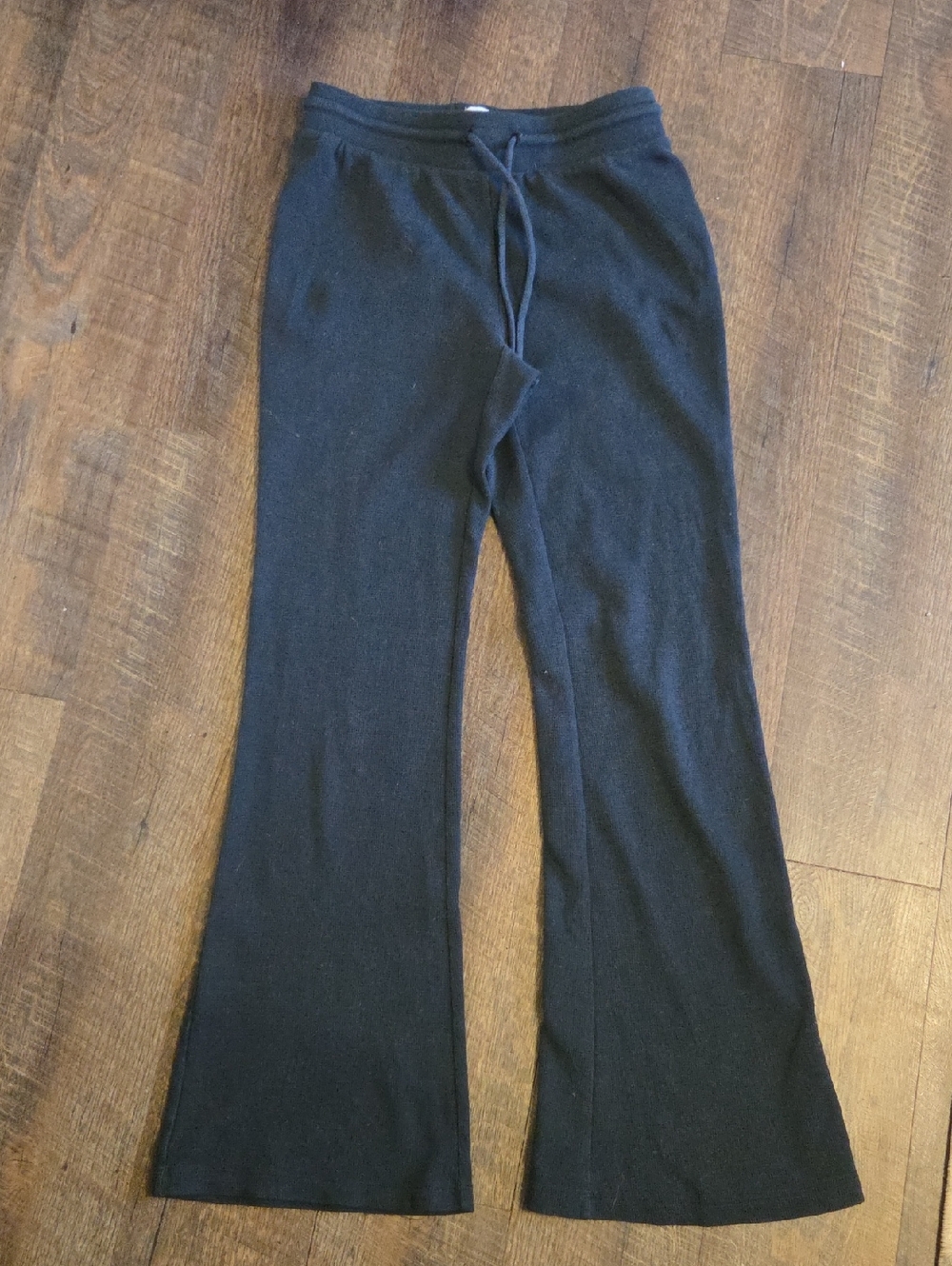Sunday Best Black Knit Flare Pants